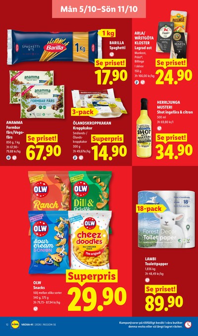 Lidl reklamblad i vecka 41 sida 16