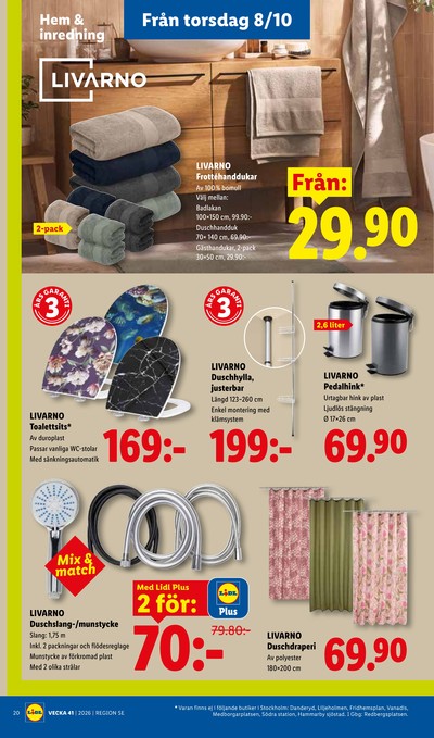 Lidl reklamblad i vecka 41 sida 25