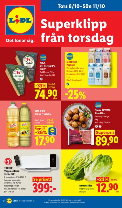 Lidl reklamblad i vecka 41 sida 29