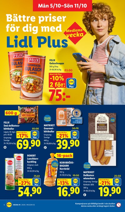 Lidl reklamblad i vecka 41 sida 7