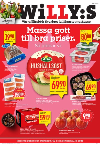 WILLY:S reklamblad i vecka 41 sida 1