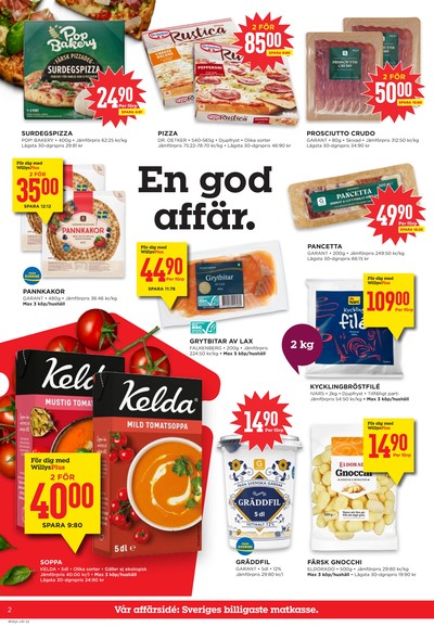 WILLY:S reklamblad i vecka 41 sida 2