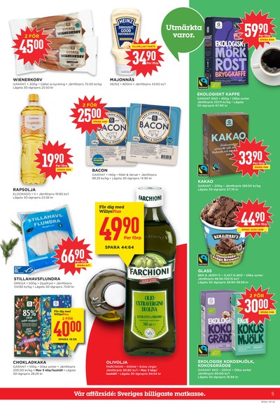 WILLY:S reklamblad i vecka 41 sida 5