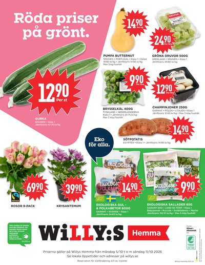 WILLY:S hemma reklamblad i vecka 41 sida 4