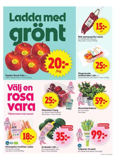 ICA Supermarket reklamblad i vecka 41 sida 5