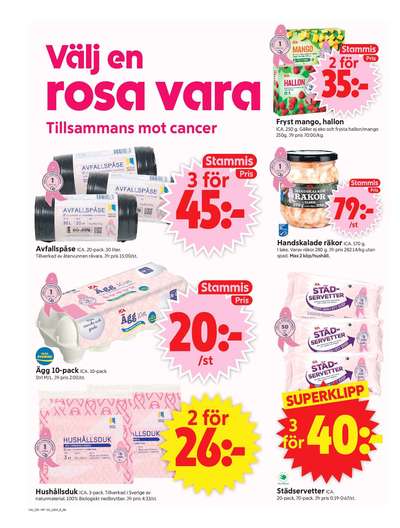 ICA Supermarket reklamblad i vecka 41 sida 8