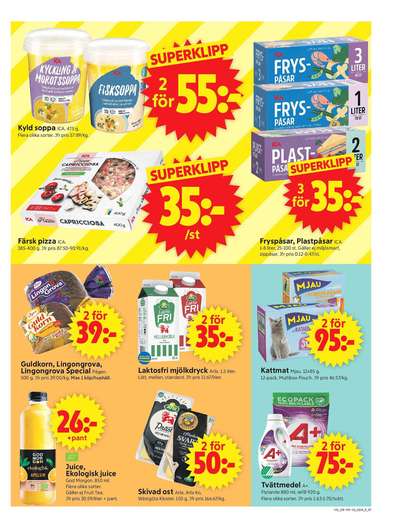 ICA Supermarket reklamblad i vecka 41 sida 9