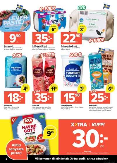 X:-tra reklamblad i vecka 41 sida 6