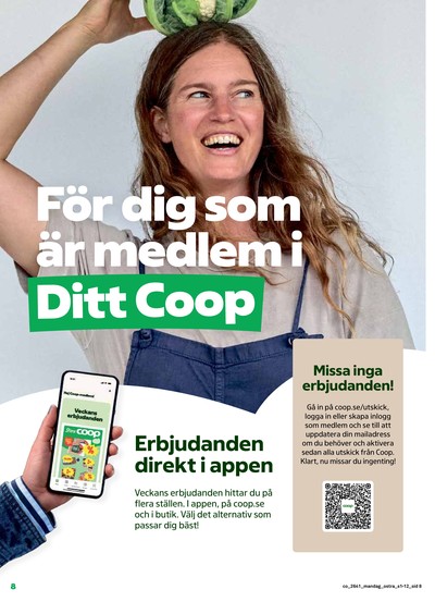 Coop reklamblad i vecka 41 sida 8