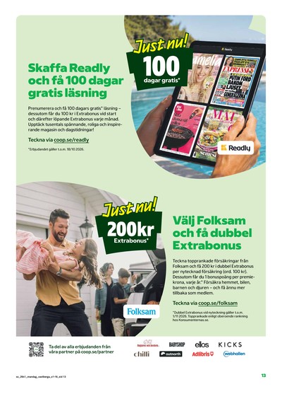 Stora Coop reklamblad i vecka 41 sida 13