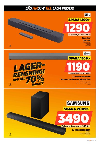 Power reklamblad i vecka 41 sida 7