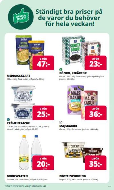Tempo reklamblad i vecka 41 sida 7