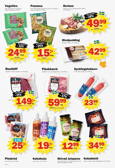 Pekås reklamblad i vecka 41 sida 2