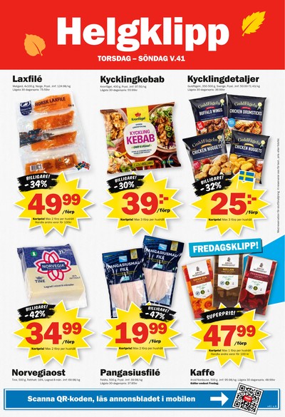 Pekås reklamblad i vecka 41 sida 8