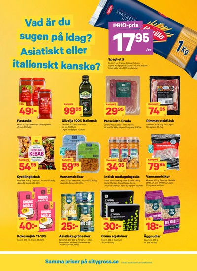 City Gross reklamblad i vecka 41 sida 7