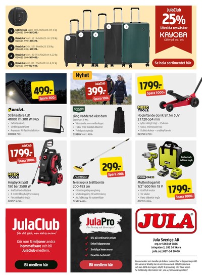 Jula reklamblad i vecka 41 sida 8