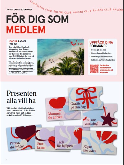 Åhlens reklamblad i vecka 41 sida 4