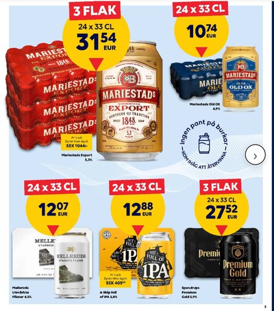 Scandlines Border Shop reklamblad i vecka 42 sida 3