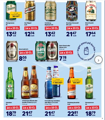 Scandlines Border Shop reklamblad i vecka 42 sida 7