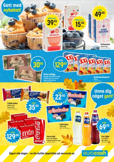 Eurocash reklamblad i vecka 42 sida 2