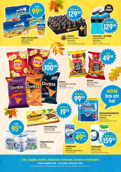 Eurocash reklamblad i vecka 42 sida 4