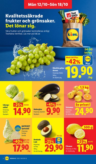 Lidl reklamblad i vecka 42 sida 2