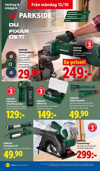 Lidl reklamblad i vecka 42 sida 21