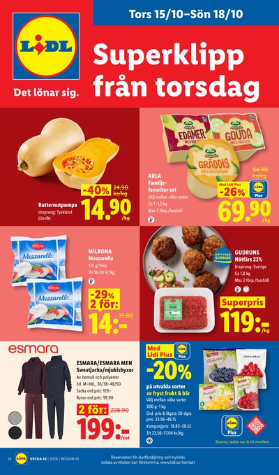 Lidl reklamblad i vecka 42 sida 30
