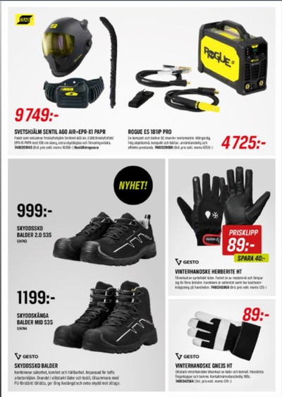 Swedol reklamblad i vecka 42 sida 6
