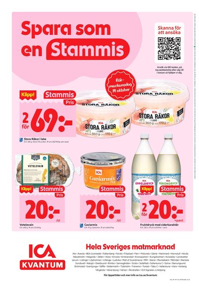 ICA Kvantum reklamblad i vecka 42 sida 8