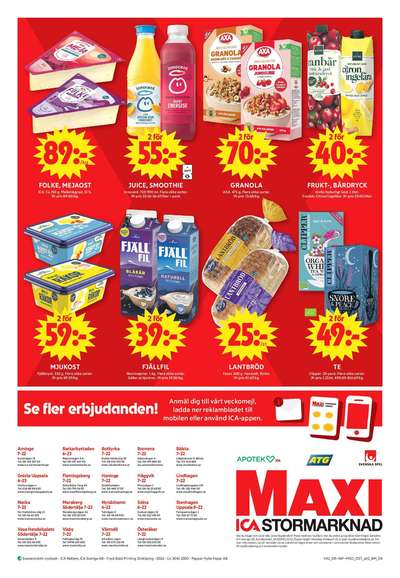 ICA Maxi reklamblad i vecka 42 sida 11
