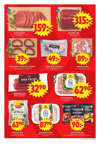 ICA Maxi reklamblad i vecka 42 sida 3