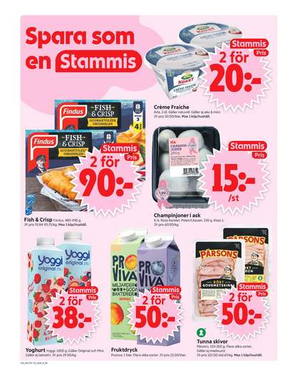 ICA Supermarket reklamblad i vecka 42 sida 8