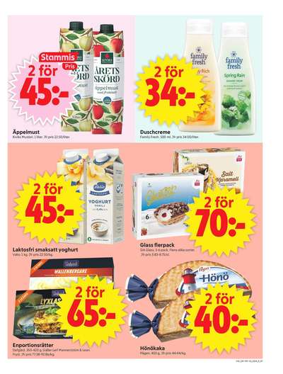 ICA Supermarket reklamblad i vecka 42 sida 9