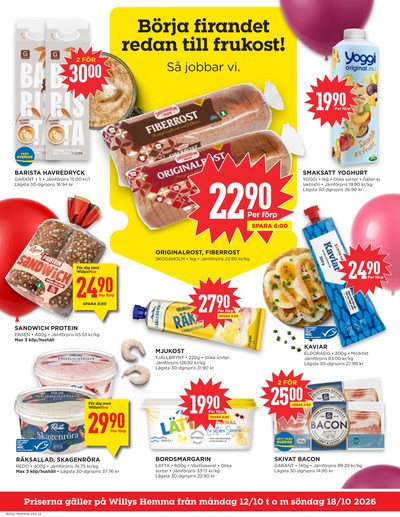 WILLY:S hemma reklamblad i vecka 42 sida 2