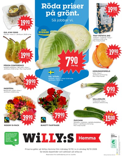 WILLY:S hemma reklamblad i vecka 42 sida 4