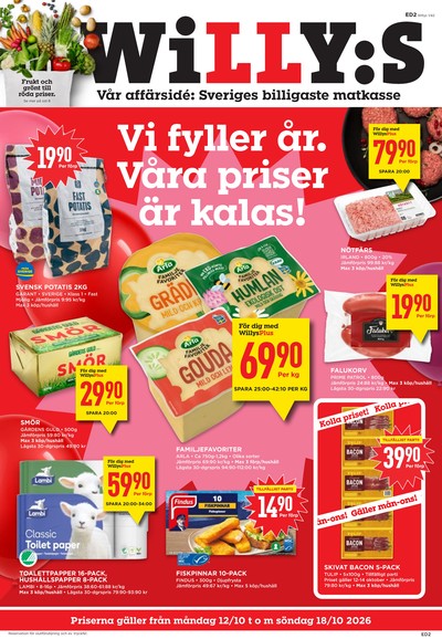 WILLY:S reklamblad i vecka 42 sida 1