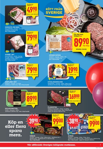 WILLY:S reklamblad i vecka 42 sida 3