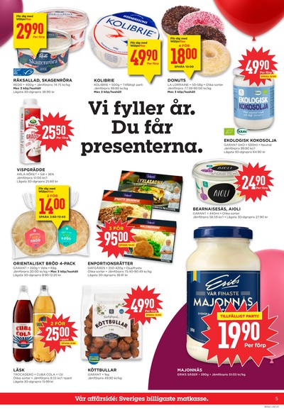 WILLY:S reklamblad i vecka 42 sida 5