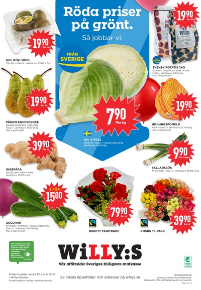 WILLY:S reklamblad i vecka 42 sida 8