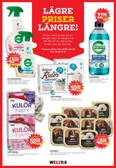 WILLY:S reklamblad i vecka 42 sida 9