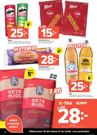 X:-tra reklamblad i vecka 42 sida 6