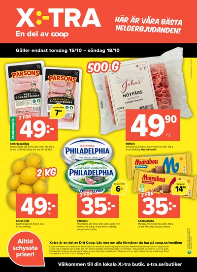 X:-tra reklamblad i vecka 42 sida 8