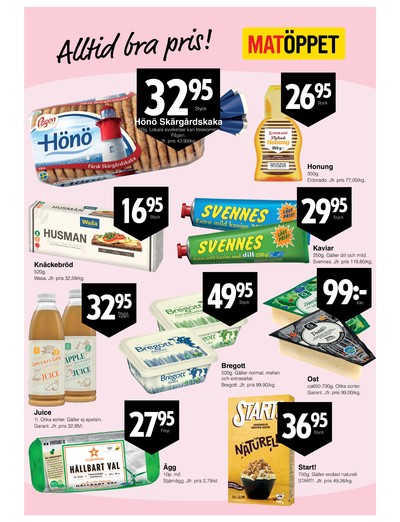 Matöppet reklamblad i vecka 42 sida 3
