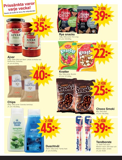 Matöppet reklamblad i vecka 42 sida 4