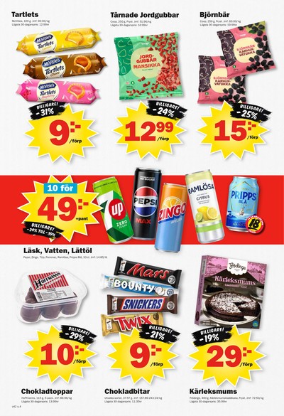 Pekås reklamblad i vecka 42 sida 4