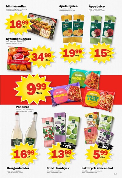 Pekås reklamblad i vecka 42 sida 5