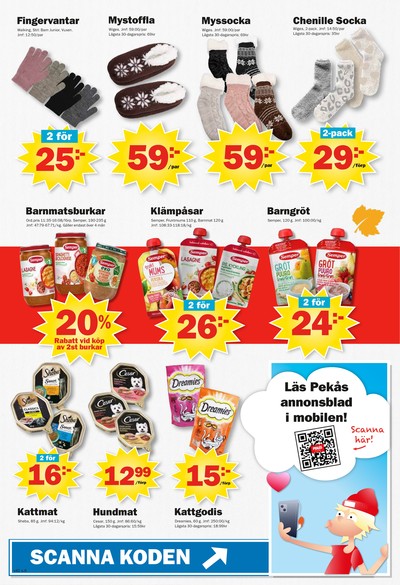 Pekås reklamblad i vecka 42 sida 6