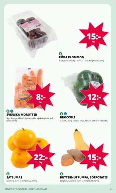 Tempo reklamblad i vecka 42 sida 2