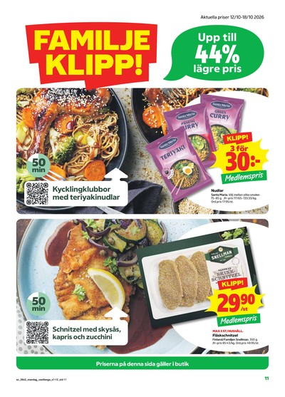 Stora Coop reklamblad i vecka 42 sida 11